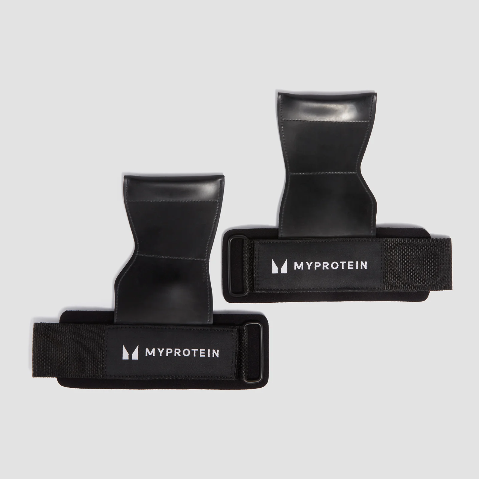Grip-uri pentru ridicat Myprotein - Negru Imagine 1