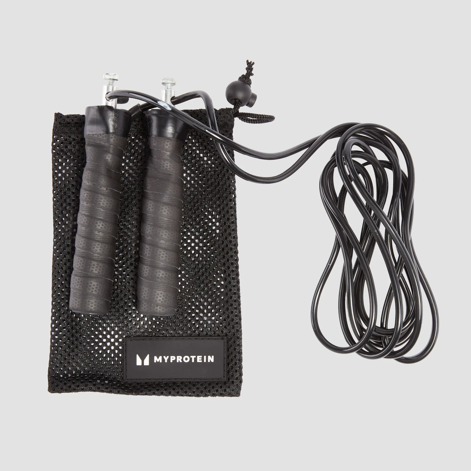 Coarda deluxe pentru sărit Myprotein - Negru Imagine 1