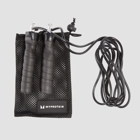 Coarda deluxe pentru sărit Myprotein - Negru