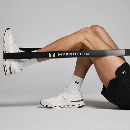 Benzi de rezistență Myprotein - Bandă unică (23-54kg) - Negru