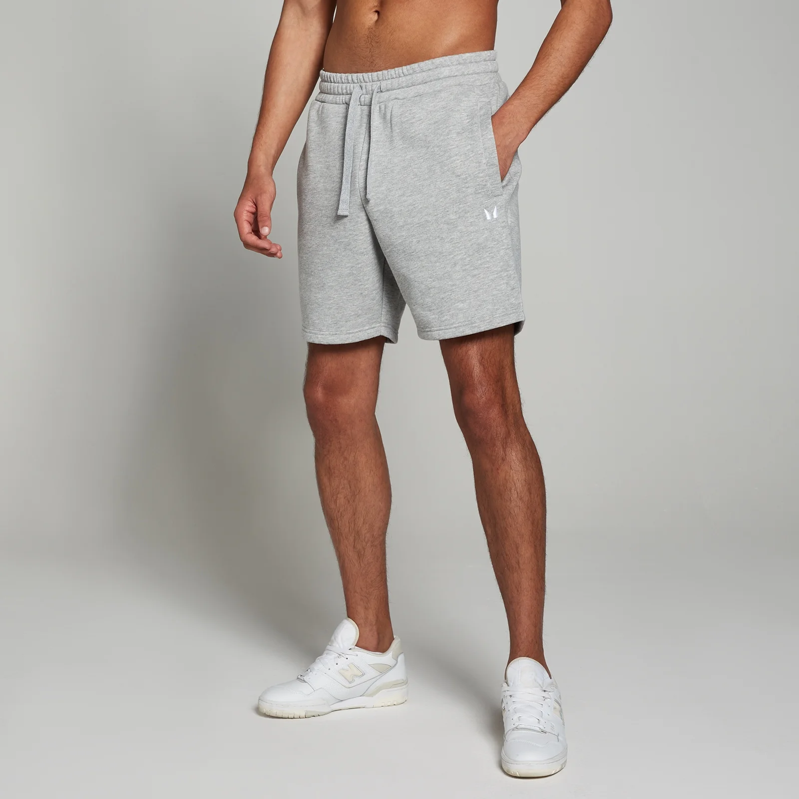 Pantaloni scurți de trening MP Rest Day pentru bărbați - Grey Marl - XXS Imagine 1