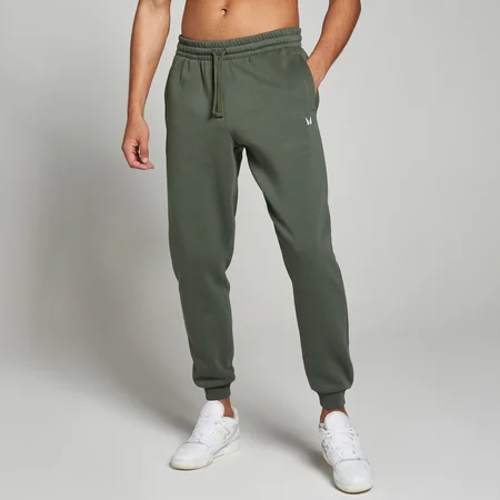 Pantaloni tip jogger MP Rest Day pentru bărbați - Cimbru