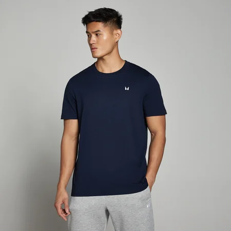 Tricou cu mânecă scurtă MP Rest Day pentru bărbați - Bleumarin