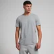 Tricou cu mânecă scurtă MP Rest Day pentru bărbați - Grey Marl