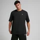 Tricou supradimensionat MP Rest Day pentru bărbați - Negru