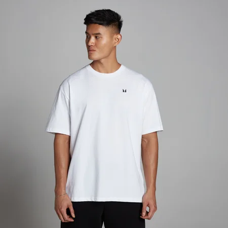 Tricou supradimensionat MP Rest Day pentru bărbați - Alb