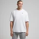 Tricou supradimensionat MP Rest Day pentru bărbați - Alb