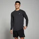 Tricou cu mânecă lungă MP Performance pentru bărbați - Black Marl