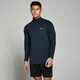 Top cu fermoar 1/4 MP Performance pentru bărbați - Navy Marl