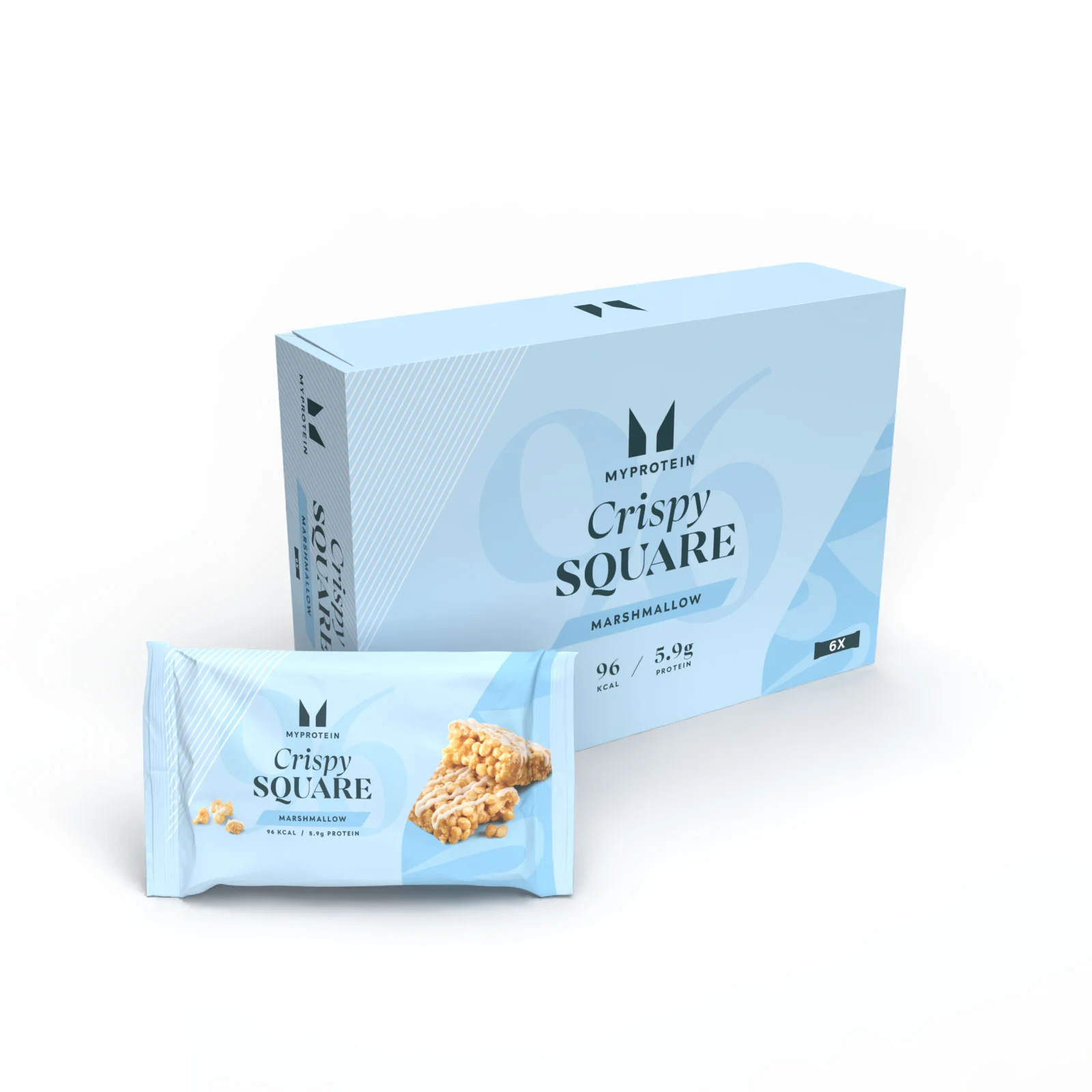 Crispy Square - 6 x 30g - Marshmallow Imagine 1