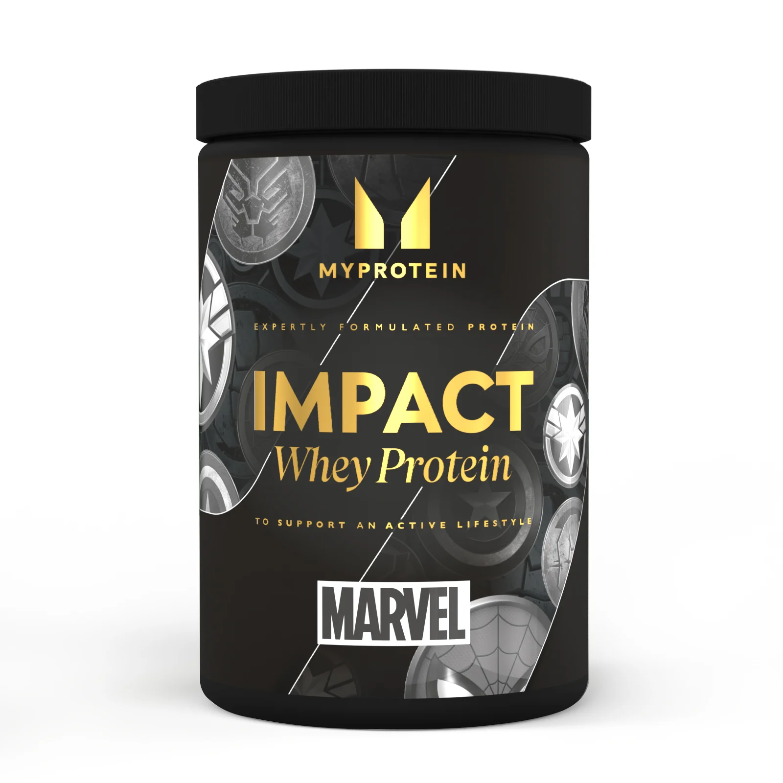 Impact Whey Protein - MARVEL - 625g - Chocolate Peanut Pretzel Imagine 1
