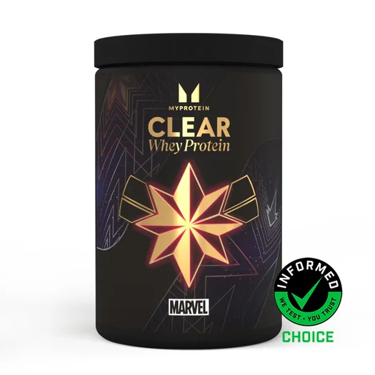 Clear Whey Isolate - 500g - 20servings - Captain Marvel - Orange, Mango & Tropical