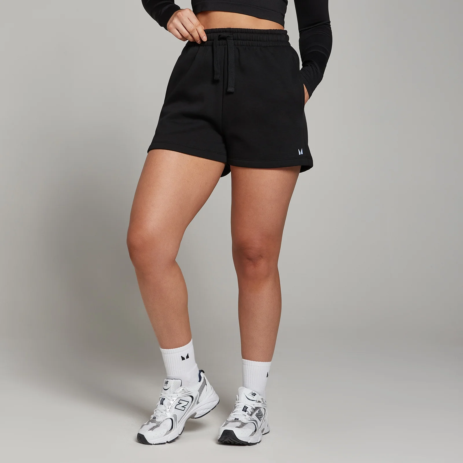 Pantaloni scurți MP Basics pentru femei - Negru - XXS Imagine 1
