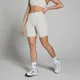 Pantaloni scurți de ciclism MP Basics pentru femei - Light Grey Marl