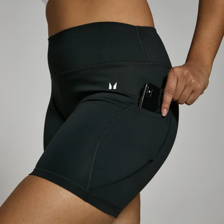 Pantaloni scurți de ciclism MP Power pentru femei - Negru