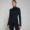 Bluză cu fermoar 1/4 MP Training pentru femei - Negru