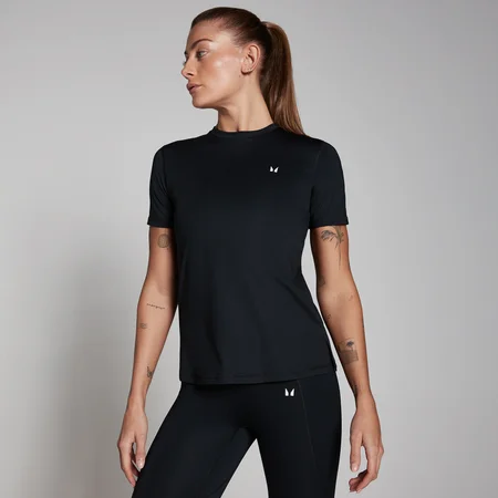 Tricou cu mânecă scurtă MP Training pentru femei - Negru