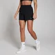 Pantaloni scurți cu cusătură interioară de 8 cm MP Training pentru femei - Negru