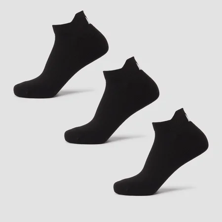 Șosete de antrenament unisex MP (pachet de 3) - Negru