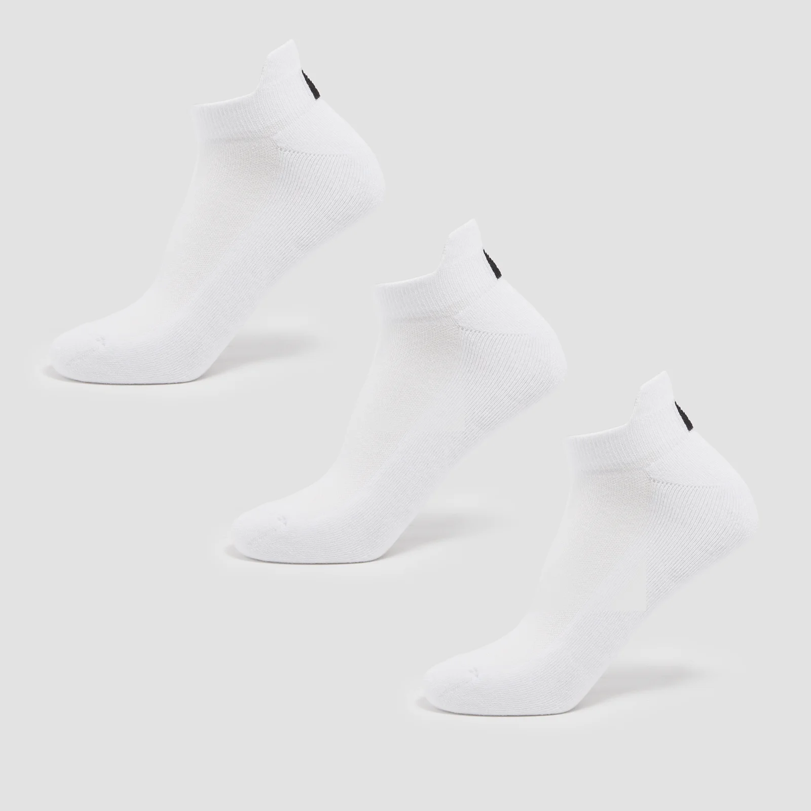 Șosete de antrenament unisex MP (pachet de 3) - Alb - UK 6-8 Imagine 1