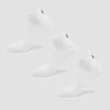 Șosete de antrenament unisex MP (pachet de 3) - Alb