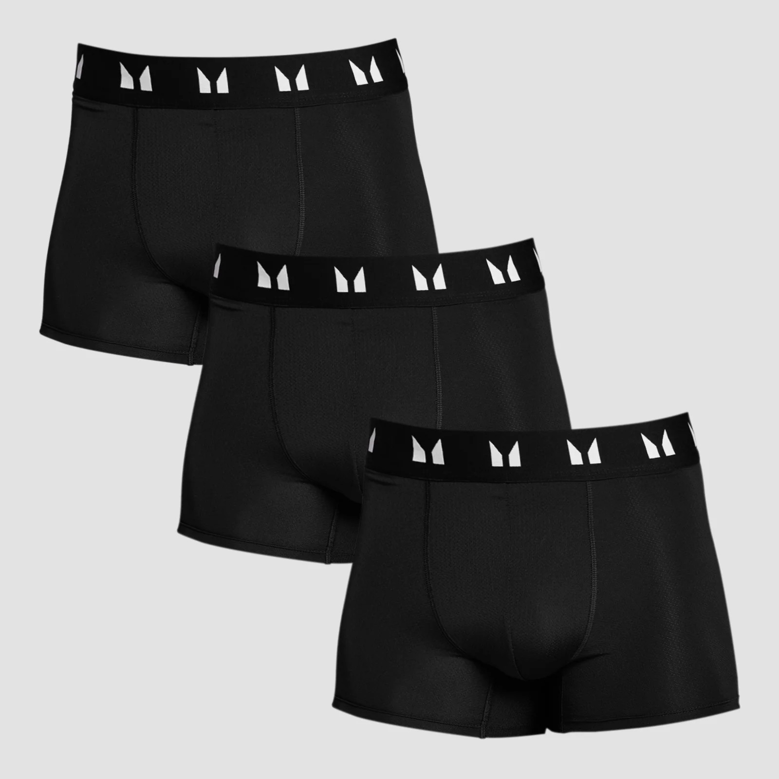 Boxeri tehnici MP pentru bărbați (3 bucăți) - Negru - XXL Imagine 1