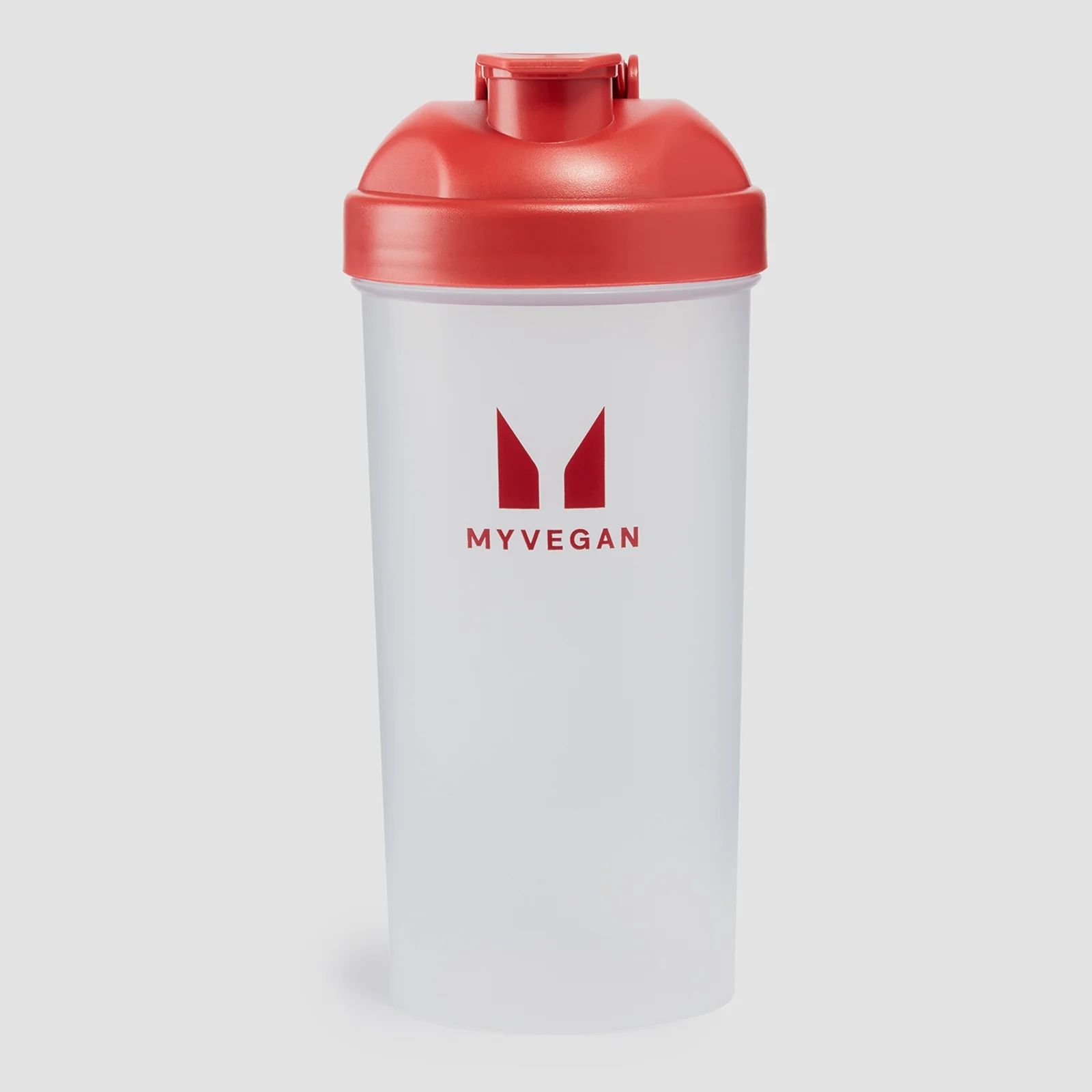 Myvegan Plastic Shaker Bottle - Burgundy - 600ml Imagine 1