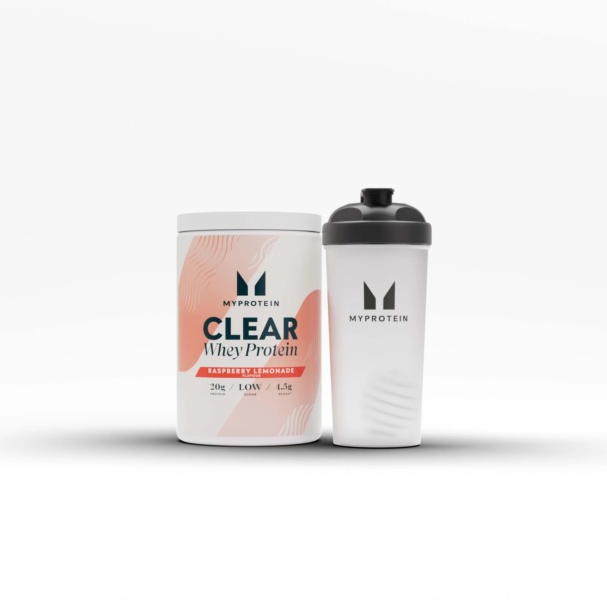 Pachetul Clear Protein - Shaker - Raspberry Lemonade Imagine 1