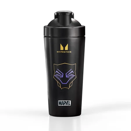 Shaker din oțel inoxidabil Black Panther