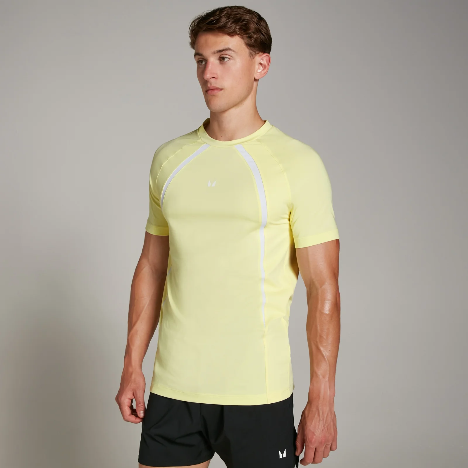 Tricou MP Tempo pentru bărbați - Yellow Sorbet - XS Imagine 1