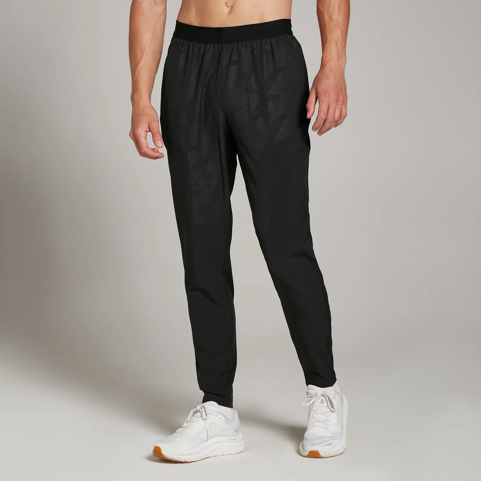 Pantaloni tip jogger în relief MP Tempo Training pentru bărbați - Negru - XS Imagine 1