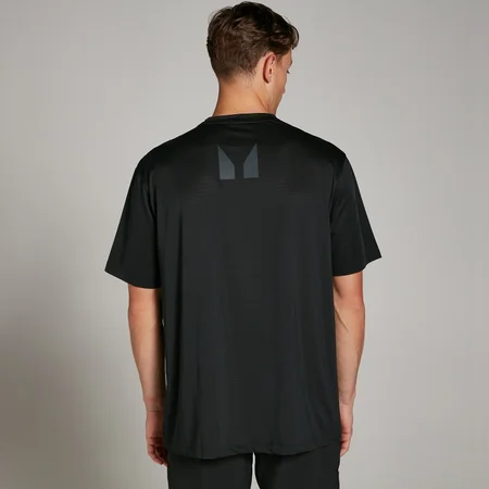 Tricou din plasă cu croială supradimensionată MP Tempo Training pentru bărbați - Negru