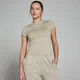 Tricou mulat cu mânecă scurtă MP Basic pentru femei - Negru
