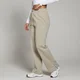 Pantaloni tip jogger cu croială dreaptă MP Basic pentru femei - Fog
