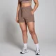 Pantaloni de trening scurți MP Tempo pentru femei - Hazelnut