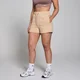Pantaloni de trening scurți MP Tempo pentru femei - Crem