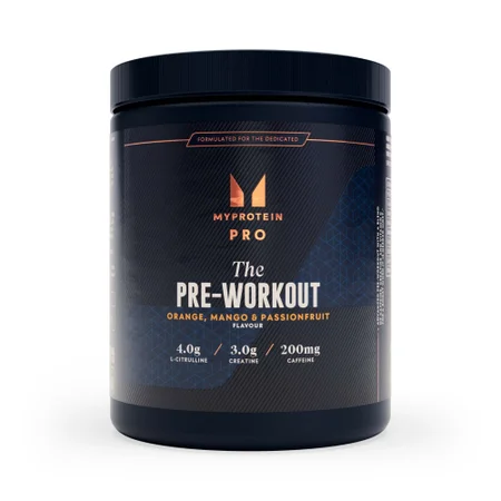 THE Pre-Workout - 30servings - Portocale, Mango și Fructul pasiunii