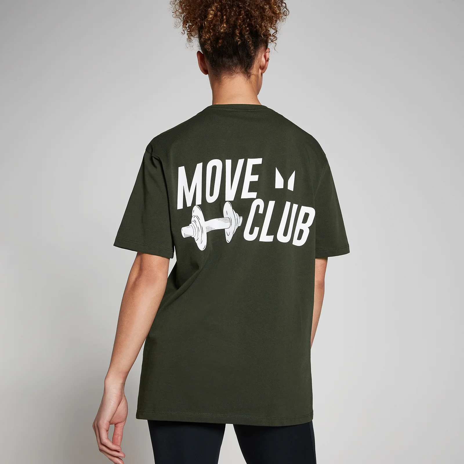 Tricou supradimensionat MP Move Club - Forest Green - XXL-XXXL Imagine 1