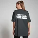 Tricou cu imprimeu MP Move Club - Negru prespălat