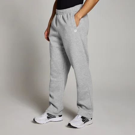 Pantaloni tip jogger drepți MP Rest Day pentru bărbați - Storm Marl