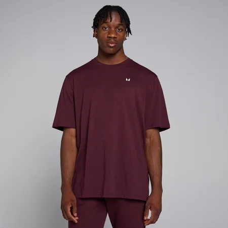 Tricou supradimensionat MP Rest Day pentru bărbați - Deep Berry