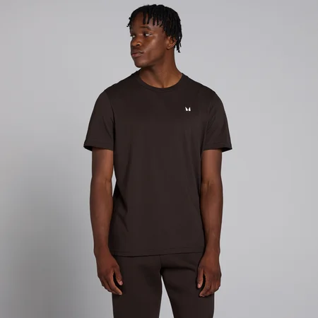 Tricou cu mânecă scurtă MP Rest Day pentru bărbați - Coffee
