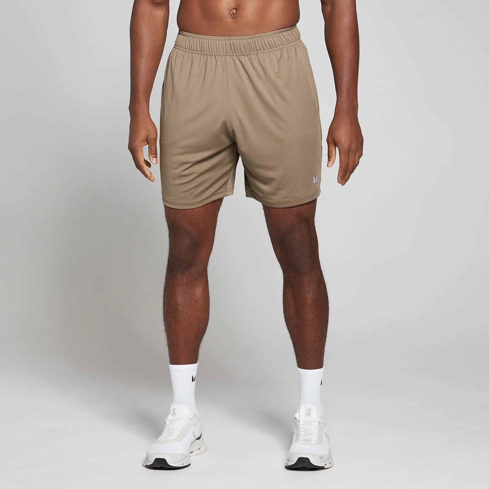 MP Men's Lightweight 7 Inch Training Shorts - Soft Brown - L Imagine 1