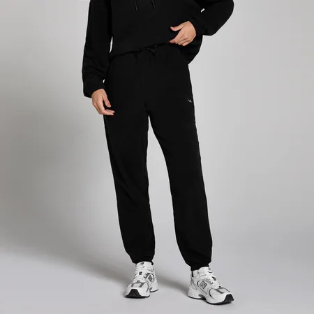 Pantaloni tip jogger MP Fleece pentru femei - Negru