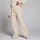 Pantaloni tip jogger croială dreaptă MP Basics pentru femei - Sandstone