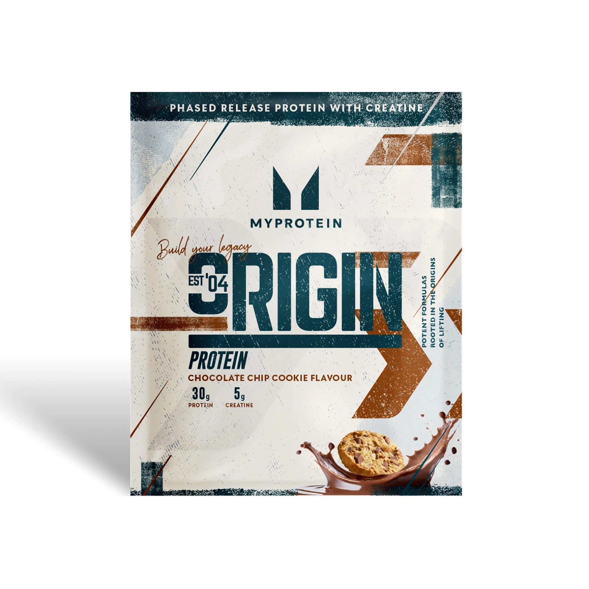 Origin Protein, with Creatine (Sample) - 1servings - Chocolate Chip Cookie Imagine 1