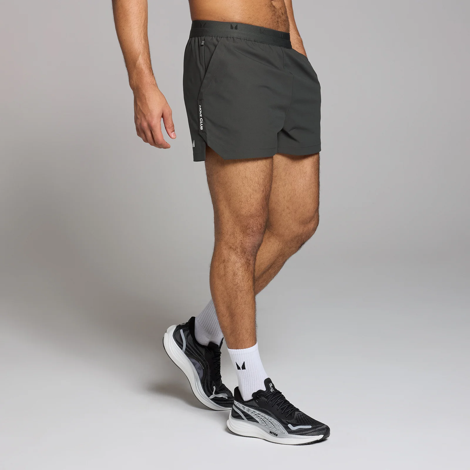 Pantaloni scurți MP Tempo Graphic de 7,62cm pentru bărbați - Negru prespălat - XS Imagine 1