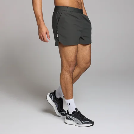 Pantaloni scurți MP Tempo Graphic de 7,62cm pentru bărbați - Negru prespălat