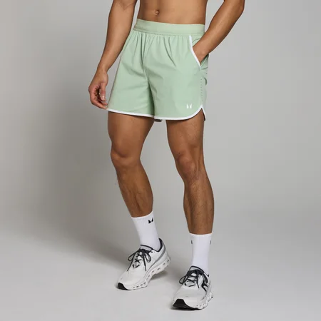 Pantaloni scurți 13 cm MP Tempo Binding pentru bărbați - Frost Green