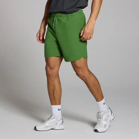 Pantaloni scurți țesuți MP Lifestyle pentru bărbați - Dark Pine